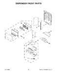 Diagram for 09 - Dispenser Front Parts