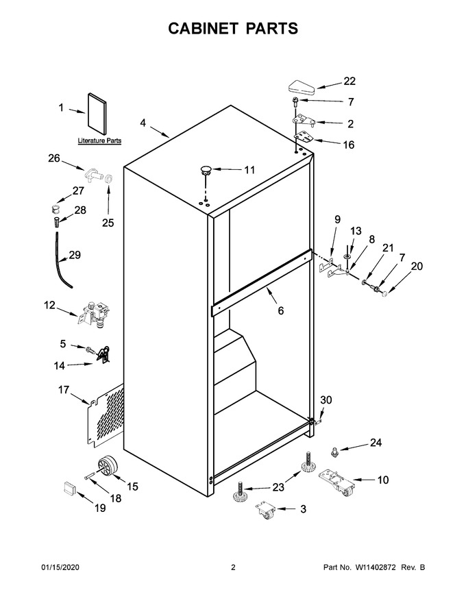 Diagram for WRT318FZDW05