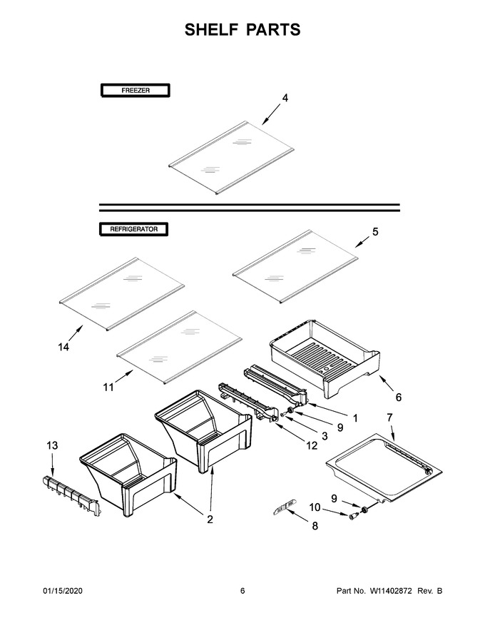 Diagram for WRT318FZDB05