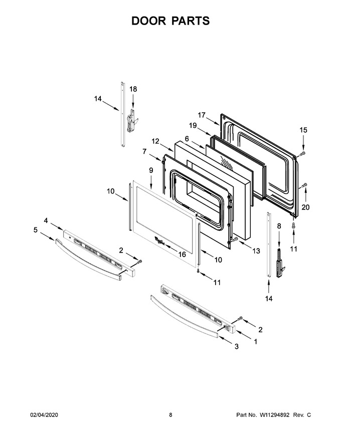 Diagram for WFE550S0HV1