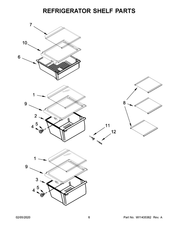 Diagram for WRS325SDHV04