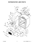 Diagram for 03 - Refrigerator Liner Parts