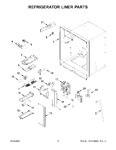 Diagram for 03 - Refrigerator Liner Parts