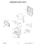 Diagram for 09 - Dispenser Front Parts