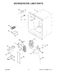 Diagram for 03 - Refrigerator Liner Parts