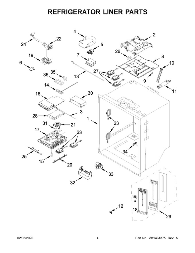 Diagram for WRF767SDHZ01