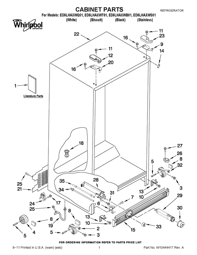 Diagram for ED5LHAXWB01