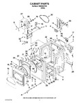 Diagram for 02 - Cabinet Parts