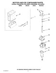 Diagram for 08 - Motor And Ice Container Parts