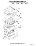 Diagram for 03 - Refrigerator Shelf Parts