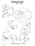 Diagram for 02 - Freezer Liner Parts