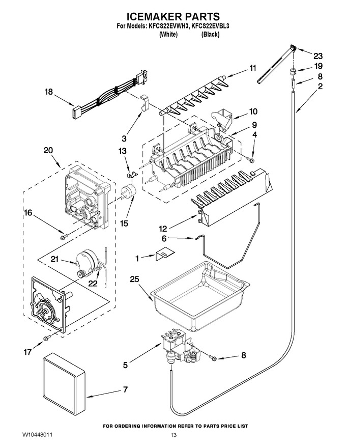 Diagram for KFCS22EVWH3