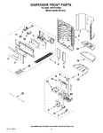 Diagram for 09 - Dispenser Front Parts