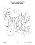 Diagram for 02 - Top And Cabinet Parts