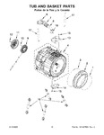 Diagram for 06 - Tub And Basket Parts