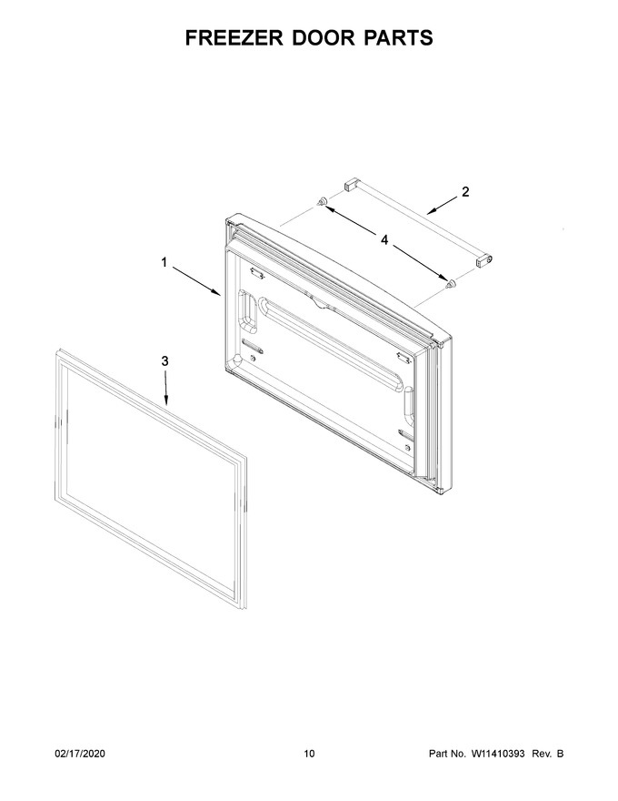 Diagram for KRFF305EWH03