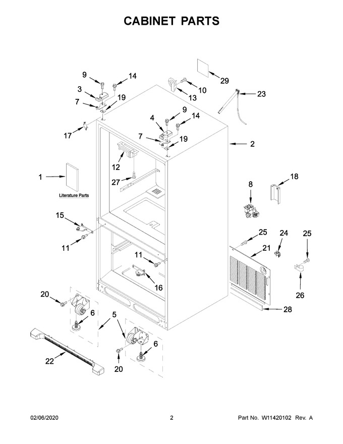 Diagram for WRF535SMHZ04