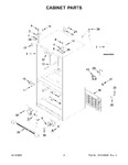 Diagram for 02 - Cabinet Parts