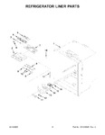 Diagram for 03 - Refrigerator Liner Parts