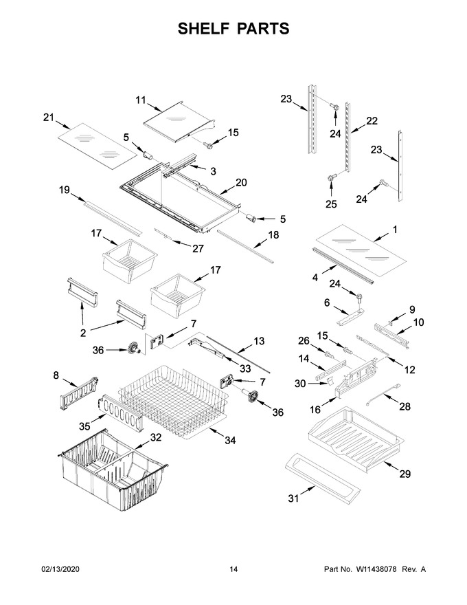 Diagram for WRFA35SWHZ04