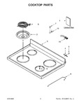 Diagram for 02 - Cooktop Parts