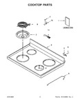 Diagram for 02 - Cooktop Parts