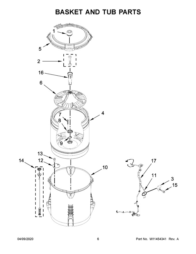 Diagram for CAW38125HW0