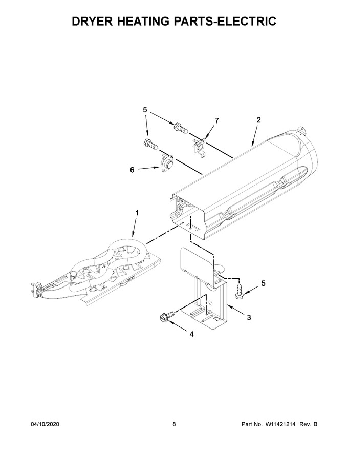 Diagram for WED6120HW0