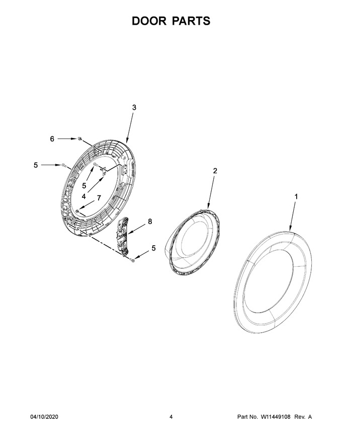 Diagram for WFW5620HW1