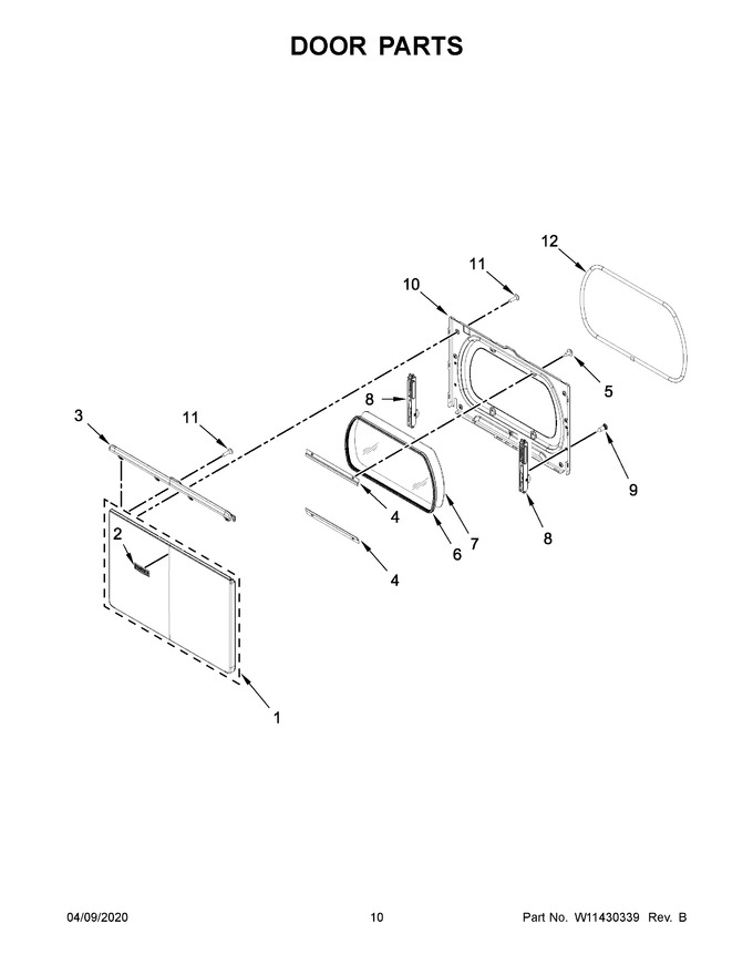 Diagram for WGD5100HW0