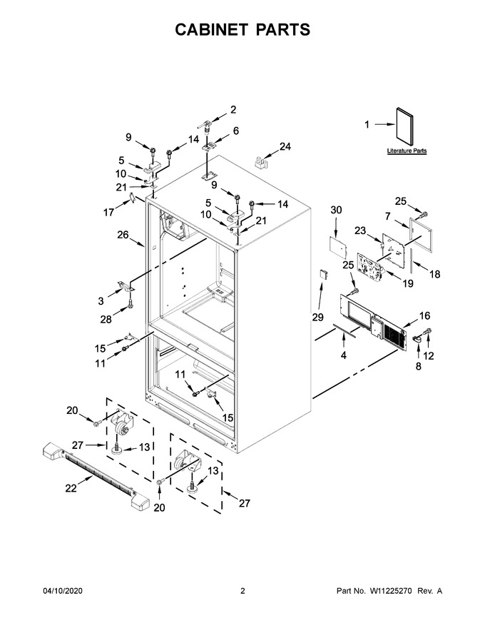 Diagram for WRF555SDFZ06