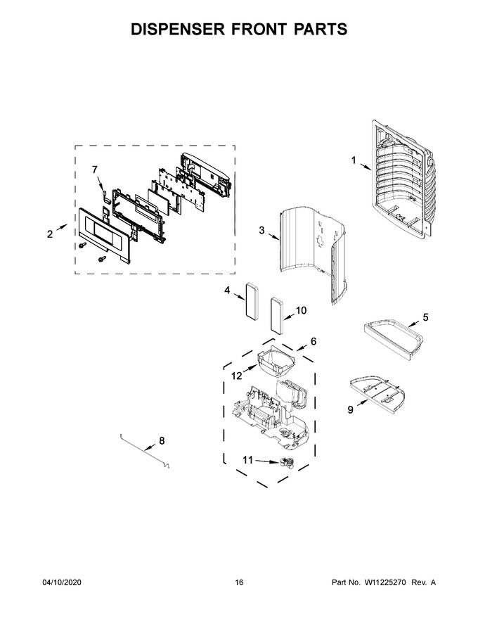 Diagram for WRF555SDFZ06