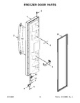 Diagram for 08 - Freezer Door Parts