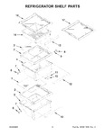 Diagram for 04 - Refrigerator Shelf Parts