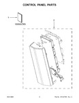 Diagram for 02 - Control Panel Parts