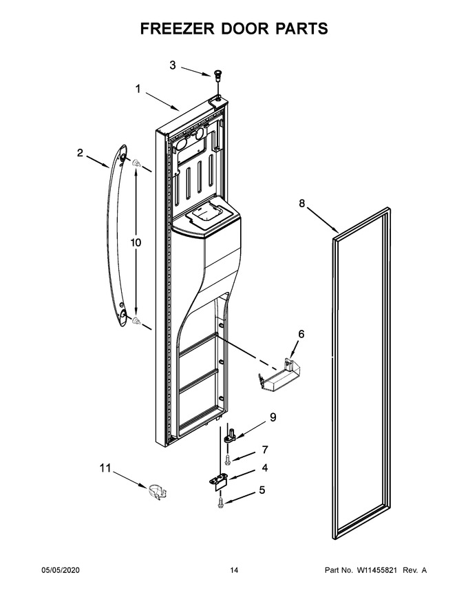 Diagram for WRS555SIHZ03