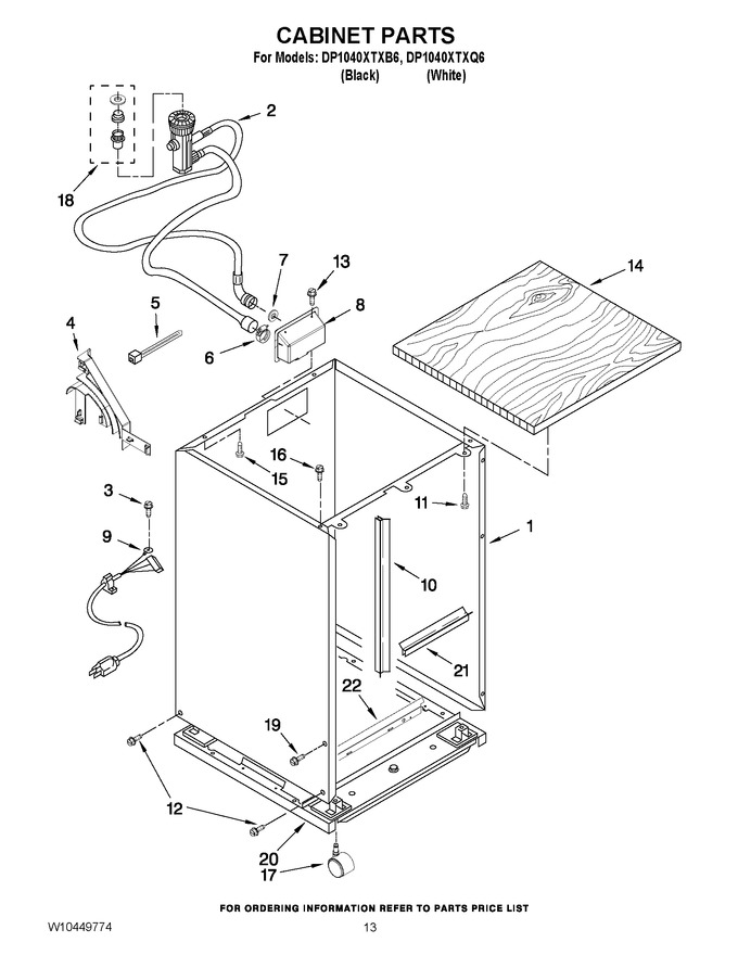 Diagram for DP1040XTXQ6