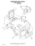 Diagram for 07 - Dispenser Front Parts