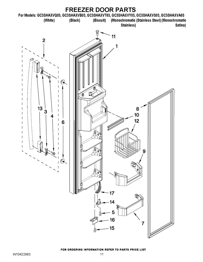 Diagram for GC3SHAXVA03