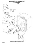 Diagram for 02 - Refrigerator Liner Parts