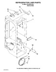 Diagram for 02 - Refrigerator Liner Parts