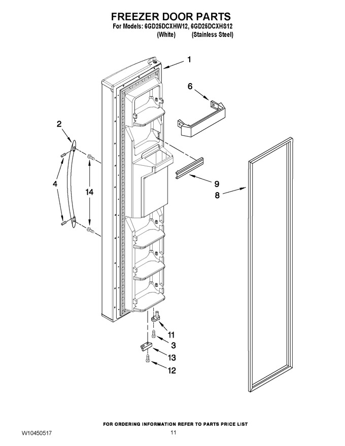 Diagram for 6GD25DCXHW12