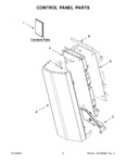 Diagram for 02 - Control Panel Parts