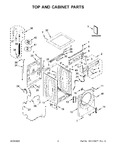 Diagram for 02 - Top And Cabinet Parts