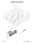 Diagram for 10 - Lower Rack Parts