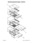 Diagram for 04 - Refrigerator Shelf Parts