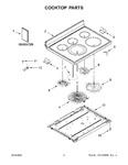 Diagram for 02 - Cooktop Parts