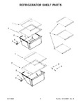 Diagram for 04 - Refrigerator Shelf Parts