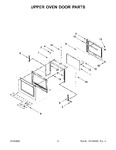 Diagram for 05 - Upper Oven Door Parts