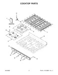 Diagram for 02 - Cooktop Parts